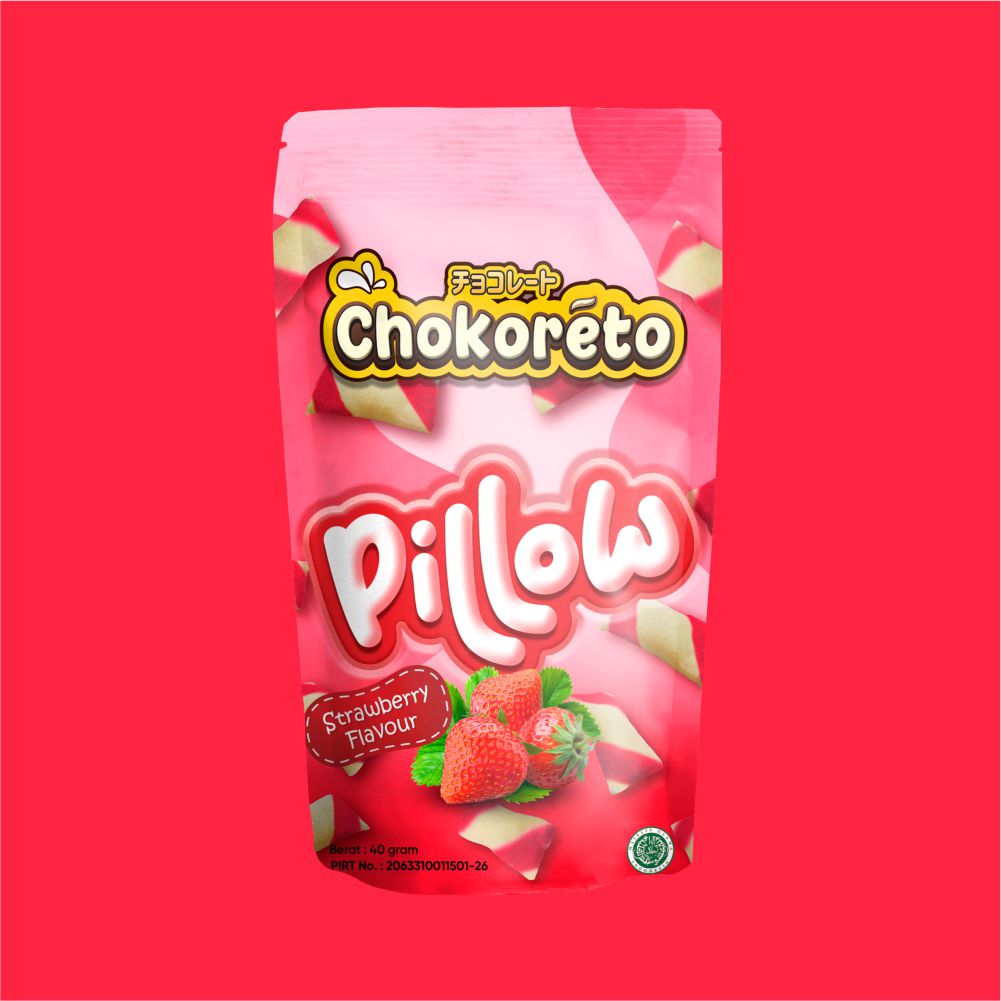 Chokoreto Pillow Strawberry